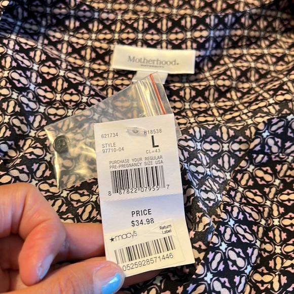 Motherhood, maternity blouse, large - Picture 2 of 7